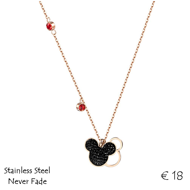 Mickey on sale minnie necklace