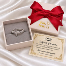 Load image into Gallery viewer, 18ct Gold Plated Stainless Steel 316L WaterProof Crucifix Cross Ring