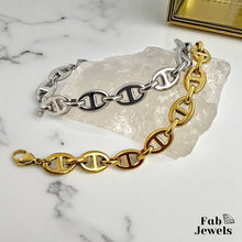 Load image into Gallery viewer, 18ct Yellow Gold Plated Stainless Steel 316L Stylish Bracelet