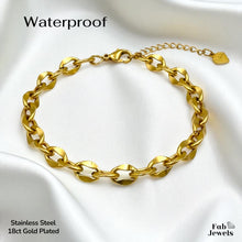 Load image into Gallery viewer, 18ct Yellow Gold Plated Stainless Steel 316L Stylish Dora Bracelet
