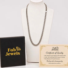 Load image into Gallery viewer, Fab Signiture Cuban Link 7 mm Necklace 18ct Gold Plated Stainless Steel 316L Waterproof