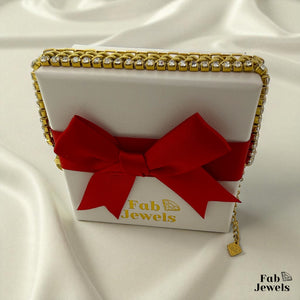 18ct Yellow Gold Plated S/Steel Stylish 3 in 1 Bracelet