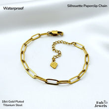 Load image into Gallery viewer, 18ct Gold Plated Titanium Steel Waterproof Individual Bracelet Stack