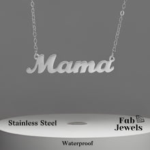 Load image into Gallery viewer, 18ct Gold Plated on Stainless Steel Ma Mama Necklace Waterproof