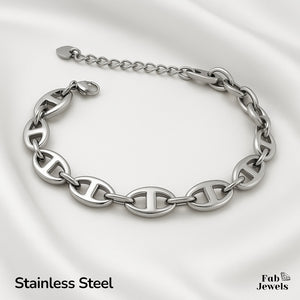 18ct Yellow Gold Plated Stainless Steel 316L Stylish Bracelet