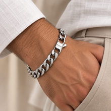 Load image into Gallery viewer, Fab Signiture Cuban Link 10 mm Bracelet 18ct Gold Plated Stainless Steel 316L Waterproof