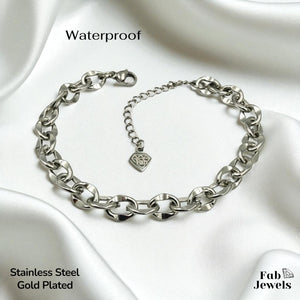 18ct Yellow Gold Plated Stainless Steel 316L Stylish Dora Bracelet