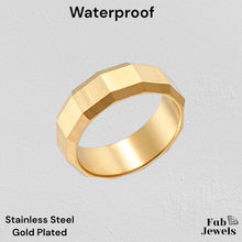 Load image into Gallery viewer, Stainless Steel Rose Gold / White Gold / Yellow Gold Plated Ring Size 6 7 8 9