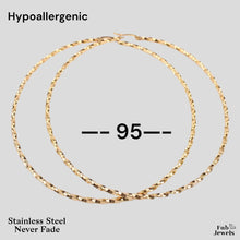 Load image into Gallery viewer, Stainless Steel Hypoallergenic Large Hoop Earrings
