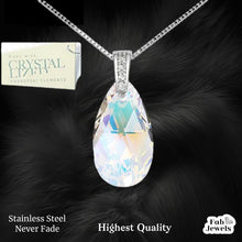Load image into Gallery viewer, Beautiful Swarovski Crystal Pendant Stainless Steel Necklace