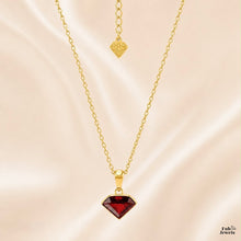 Load image into Gallery viewer, Yellow Gold Plated Stainless Steel 316L Waterproof FabJewels Signature Birthstone Collection