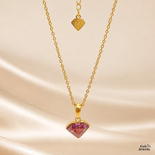 Load image into Gallery viewer, Yellow Gold Plated Stainless Steel 316L Waterproof FabJewels Signature Birthstone Collection