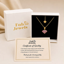 Load image into Gallery viewer, Yellow Gold Plated Stainless Steel 316L Waterproof FabJewels Signature Birthstone Collection