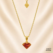 Load image into Gallery viewer, Yellow Gold Plated Stainless Steel 316L Waterproof FabJewels Signature Birthstone Collection