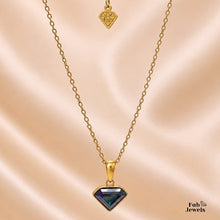 Load image into Gallery viewer, Yellow Gold Plated Stainless Steel 316L Waterproof FabJewels Signature Birthstone Collection