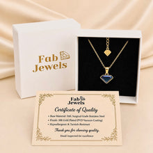 Load image into Gallery viewer, Yellow Gold Plated Stainless Steel 316L Waterproof FabJewels Signature Birthstone Collection