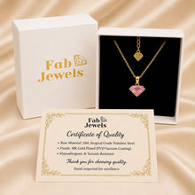 Load image into Gallery viewer, Yellow Gold Plated Stainless Steel 316L Waterproof FabJewels Signature Birthstone Collection