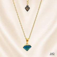 Load image into Gallery viewer, Yellow Gold Plated Stainless Steel 316L Waterproof FabJewels Signature Birthstone Collection