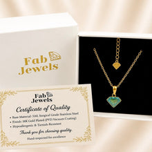 Load image into Gallery viewer, Yellow Gold Plated Stainless Steel 316L Waterproof FabJewels Signature Birthstone Collection