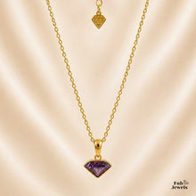 Load image into Gallery viewer, Yellow Gold Plated Stainless Steel 316L Waterproof FabJewels Signature Birthstone Collection
