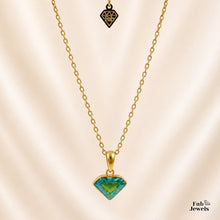 Load image into Gallery viewer, Yellow Gold Plated Stainless Steel 316L Waterproof FabJewels Signature Birthstone Collection