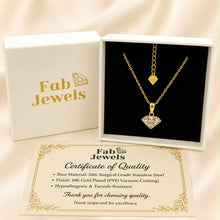Load image into Gallery viewer, Yellow Gold Plated Stainless Steel 316L Waterproof FabJewels Signature Birthstone Collection