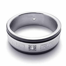 Load image into Gallery viewer, Stainless Steel Trendy Men&#39;s Ring