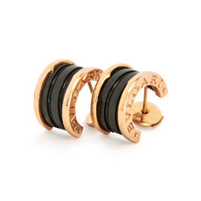 Load image into Gallery viewer, Stainless Steel Rose Gold Plated Ring Earrings Hypoallergenic