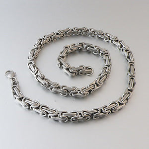 Stainless Steel Bali Chain Necklace