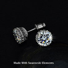 Load image into Gallery viewer, High Quality 18k Gold Plated Earrings with Brilliant Swarovski Crystals