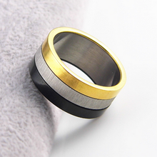 Load image into Gallery viewer, Gorgeous Stainless Steel 316L Unisex 3 Colour Ring