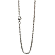 Load image into Gallery viewer, 316L Stainless Steel Rolo Chain Necklace Rose Yellow Gold Silver Bronze Black Brown
