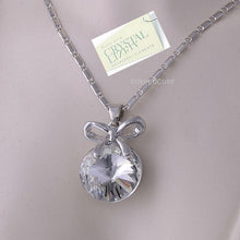 Load image into Gallery viewer, 18ct Gold Plated Chain with Brilliant Swarovski Crystal Pendant