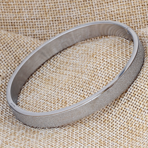 Stainless Steel Yellow/ Rose Gold Plated / Silver Bangle Bracelet