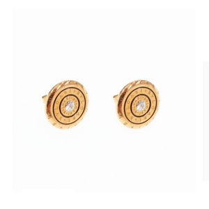 Stainless Steel Stylish Hypoallergenic Stud Earrings Silver Gold Rose Gold