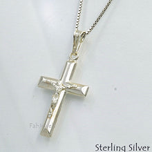 Load image into Gallery viewer, Sterling Silver 925 Crucifix Cross Pendant
