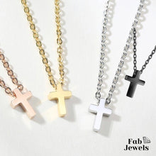 Load image into Gallery viewer, Stainless Steel Unisex Cross Pendant Including Necklace