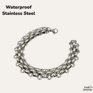 Stainless Steel Waterproof Stylish Bracelet