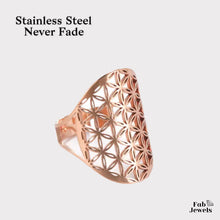 Load image into Gallery viewer, Stainless Steel Gold / Rose Gold / Yellow Gold Plated / Silver Adjustable Ring
