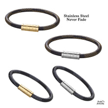 Load image into Gallery viewer, Stylish High Quality Men&#39;s Bracelets Stainless Steel Magnetic Lock